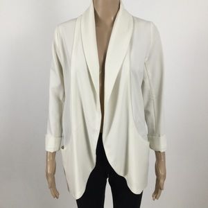 👛 (ANY 2/$35) Versatile LOVE & LIBERTY Contoured Open Jacket, 3/4 Sleeves